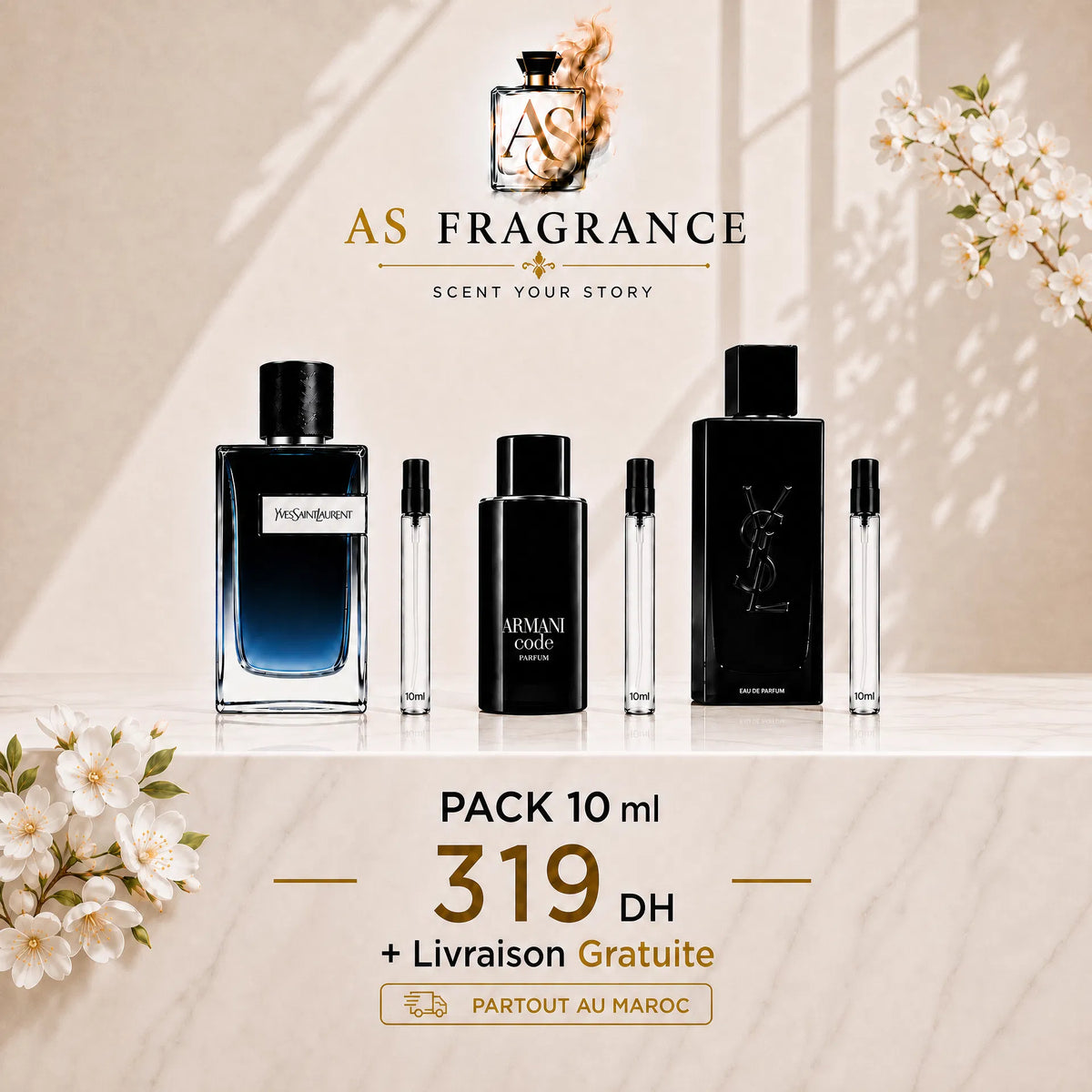 Y EDP + ARMANI CODE + Y MYSLF