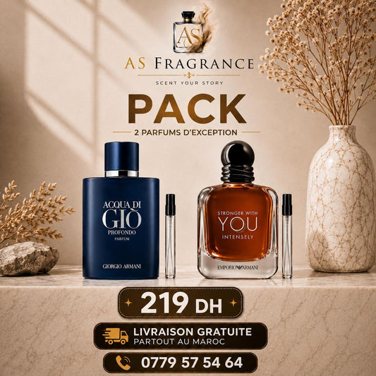 ACQUA DI GIO PROFONDO + STRONGER WITH YOU INTENSELY