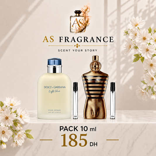LE MALE ELIXIR + LIGHT BLUE HOMME