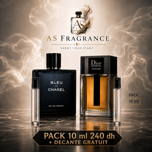 BLEU DE CHANEL + DIOR HOMME INTENSE