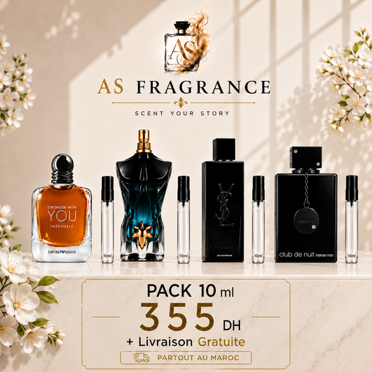 STRONGER WITH YOU INTENSELY + LE BEAU LE PARFUM + YSL MYSLF + CLUB DE NUIT + LIVRAISON GRATUITE